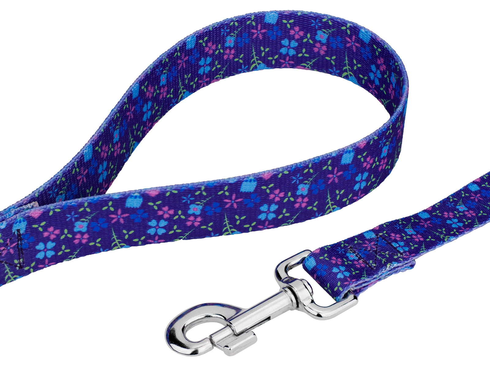Country Brook Petz® Blueberry Fields Everyday Dog Collar and Leash, Large