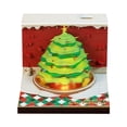 thumbnail image 2 of Memo Pad Christmas Tree With Light,Memo Pad Notes,Art Note Pad Three-Dimensional Paper Art Notepad With Pen Holder Decor Gift, 2 of 9