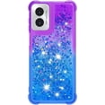 thumbnail image 2 of Bestroad Soft Silicone TPU Back Cover Cell Phone Case for Motorola Moto G Play 2024, Purple, 2 of 14