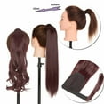 thumbnail image 6 of Benehair Clip in Ponytail Extensions for Women Wrap Around Long Thick Straight Curly Hairpiece, 6 of 13