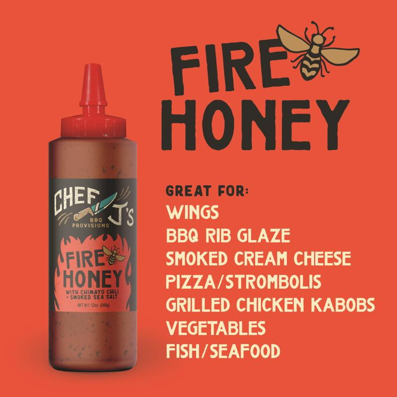 FIRE HONEY BBQPROV 12OZ (Pack of 1)