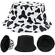 thumbnail image 3 of Winter Hats For Women Faux Fur Bucket Hat Leopard Print Bucket Hat Cap Vintage Warm Hat, 3 of 4