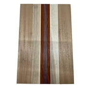 Multispecies Guitar Body Blank, 7 Piece Glued Solid Body 21" x 14" x 1-3/4"