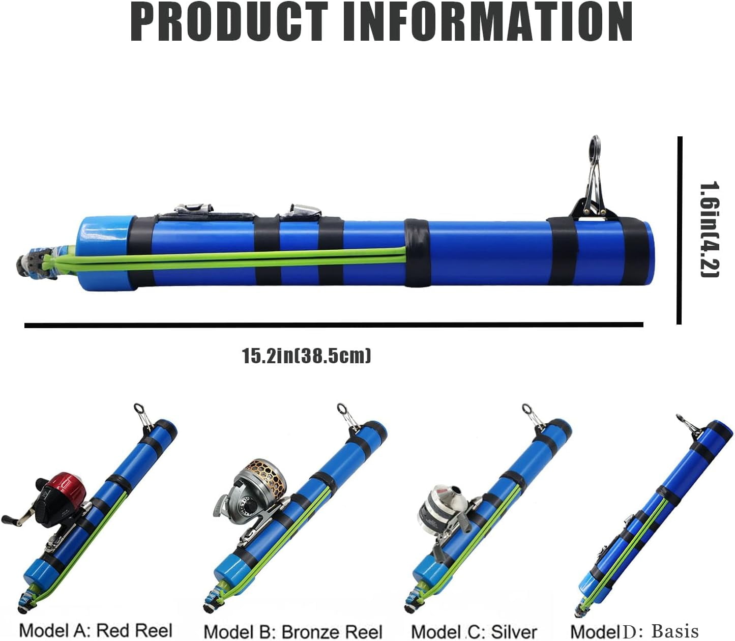 Fishing Catapult Rod, 2026 New Portable Sling Shot Fishing Rod & Bait Launcher, Professional Compact Travel Fishing Pole for Saltwater and Freshwater