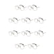 thumbnail image 1 of Gafas de sol polarizadas Minnieouse con montura ligera unisex plateado anti-azul 10Conjunto, 1 of 6