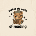thumbnail image 4 of Inktastic Book Quote Explore the World of Reading Boys Baby T-Shirt, 4 of 5