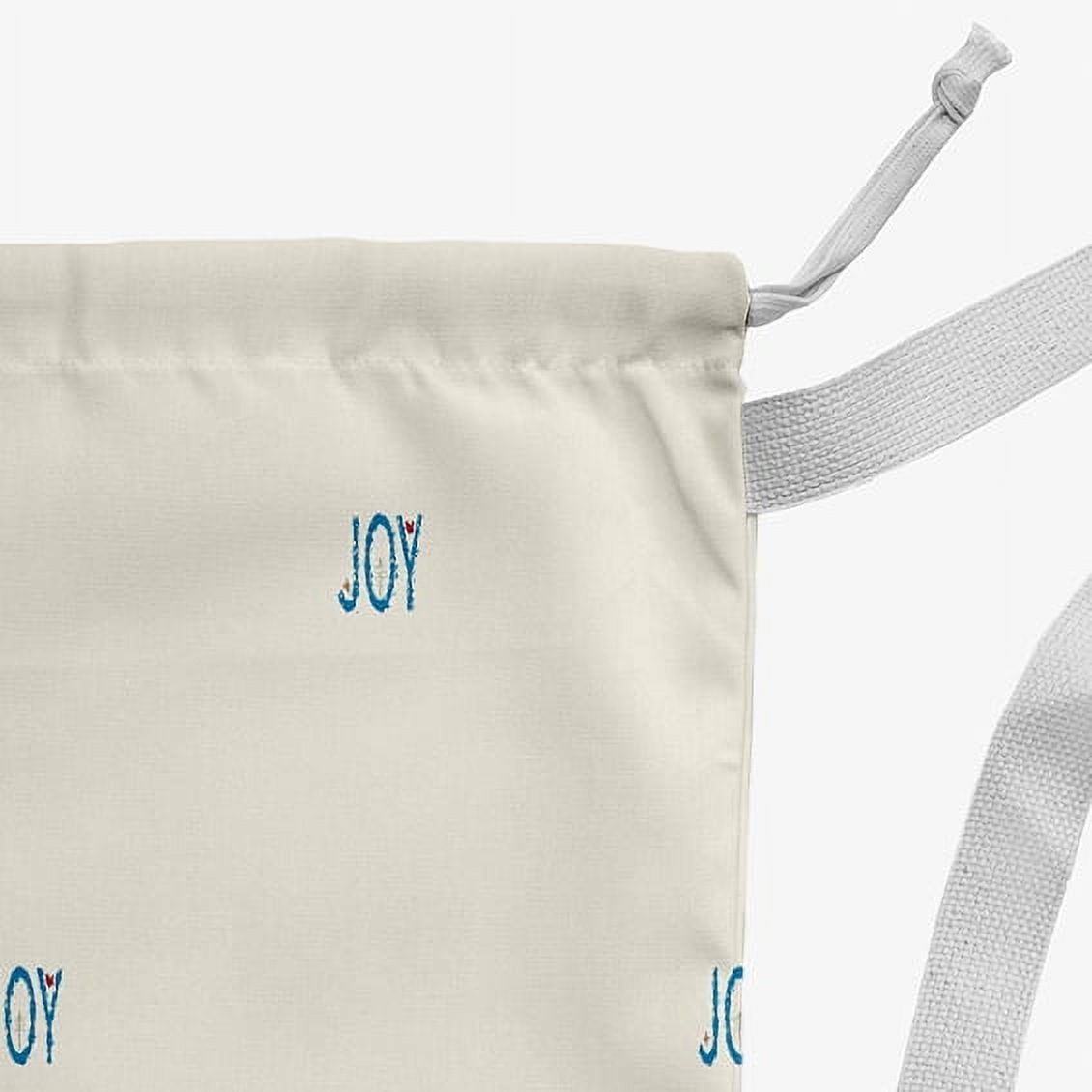 Simply Daisy Joy Filled Season 28 x 36 inch Blue Laundry Bag