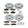thumbnail image 3 of Power Stop Front and Rear Stock Replacement Brake Pad and Rotor Kit KOE1934, 3 of 8