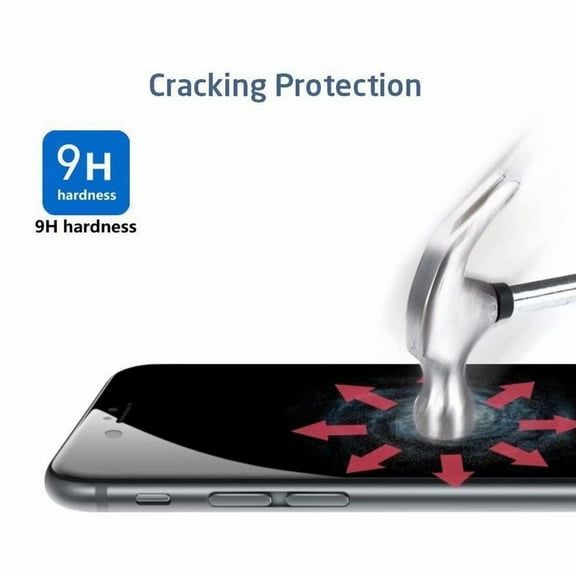 [3 Pack] Dteck Apple iPhone 6 Screen Protector,Anti-Scratch Clear 9H Hardness Tempered Glass Screen Protector