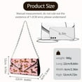 thumbnail image 7 of Xixirimido Women Clutch Bag Elegant PU Leather Evening Bags Envelope Handbags Clutch Purse with Detachable Chain for Valentine's Day Party Wedding Prom, Dachshunds Hearts Gift Pink, 7 of 7