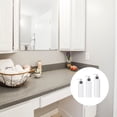 thumbnail image 7 of ELAYARD 3-Pack White Plastic Lotion Pump Bottles, Refillable Lotion Dispenser Containers for Bathroom and Travel, 7 of 7