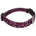 thumbnail image 4 of Country Brook Petz® Pink Leopard Everyday Collar and Leash, Medium, 4 of 6