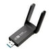 thumbnail image 2 of Adaptador USB Perfke Adaptador Wi-Fi USB 1800 Mbps IEEE802.11AX 2.4 GHz, 2 of 6