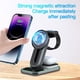 thumbnail image 3 of Soporte multifuncional para teléfono con carga inalámbrica 4 en 1 compatible con AirPods/Watch/iPhone/Android/Samsung/Xiaomi/Smartphone, 3 of 6