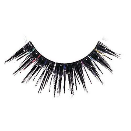 Morris Eyelashes Black Glttr W Tinsel-EA90
