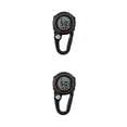 thumbnail image 3 of Inteprter Mosquetón Clip relojes gancho reloj luminoso multifunción reloj brújulas temperatura montañismo relojes regalo Type4 NO4, 3 of 6