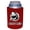 Red, variant on Bite Me Shark Thick Foam Old School Can Coolie (Black)