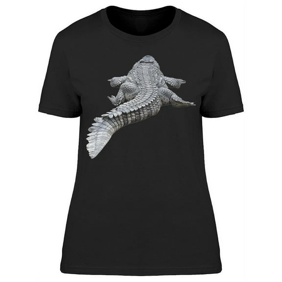 Siamese Crocodile Isolated T-Shirt Women -Image by Shutterstock, Female Small