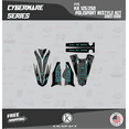 thumbnail image 3 of Kalair GFX Graphics Kit for Kawasaki KX250 Polisport Restyle (2003-2008) Cyberware Series, 3 of 5