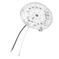 thumbnail image 1 of 3.93in Ceiling Fan Led Light Replacement, 18W 2000LM Easy Install Dimmable Led Retrofit Kit with Magnet Adsorption, Ceiling Fan Led Replacement for Bedroom Living Room Kitchen, 1 of 7