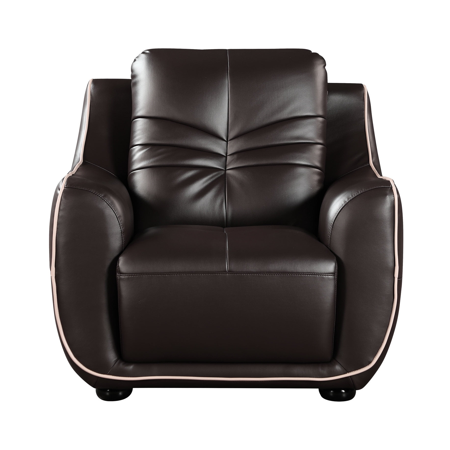 foam-filled leather chair perfect for product