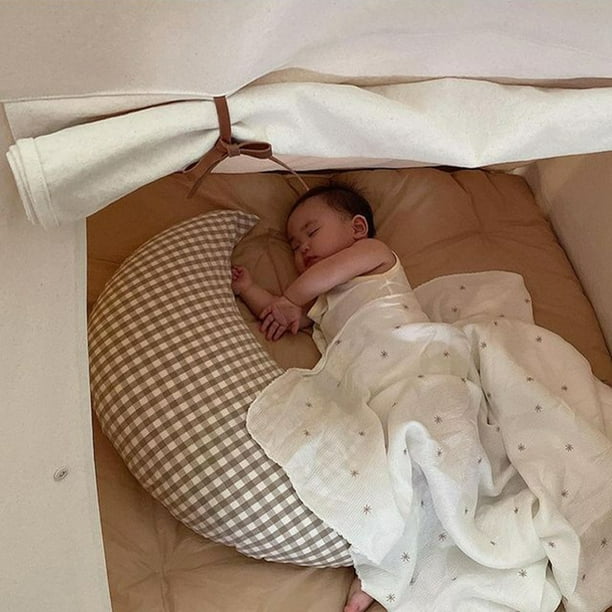 Neinkie Newborn Photography Posing Pillow Crescent Moon Pillow Star Pillows Posing Beans Moon Pillow Stars Set Infant Boy Girl Baby Picture Prop