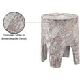 thumbnail image 3 of Afuera Living Contemporary Brown Indoor/Outdoor Concrete End Table, 3 of 8