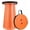 All Orange, variant on Upgraded Folding Stool Lightweight Yet More Sturdy with Load Capacity 400lbs Portable Collapsible Stool for Camping Fishing Hiking BBQ (Pink)