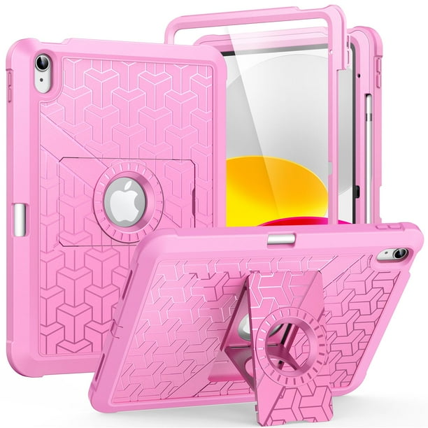 Funda para tablet MoKo para iPad 11ª y 10ª generación 11/10,9 pulgadas, color rosa