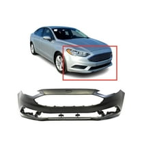 DCP Primed Front Bumper Cover for 2017 2018 Ford Fusion Sedan HS7Z17D957APTM