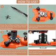 thumbnail image 3 of Diamond Hole Saw, Adjustable Punch Locator Tile Hole Saw With 11pcs Diamond Coated Drill Bits+1pcs Screwdriver Hole Saw Guide With Suction Cup Base Fo, 3 of 5
