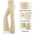 thumbnail image 4 of XQYLOS Girls Flared Yoga Pants with Pockets High Waisted Casual Childrens Flare Pants Dance Running Sports Yoga Pants Athletic Flare Pants, 4 of 4