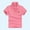 Pink, variant on HAOTAGS Toddler Boys Polo Shirts for School Casual Short Sleeve Lapel Shirts Soft Cotton Tops for Kids Sky Blue Size 8 Years