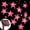 Pink, variant on Solar Star String Lights- 6M 30LED Star Garden Lights Star Fairy Lights Outdoor Solar Powered with 8 Mode Waterproof.