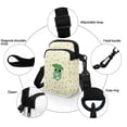 thumbnail image 5 of HELLHERO Adjustable Strap Travel Crossbody Purse for Outdoor Holiday Travel(Frogs), 5 of 7