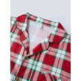 thumbnail image 5 of Christmas Family Pajamas Matching Set with Dog Lapel Neck Button Tops Pants Sleepwear, 5 of 10