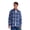 Light Gray Heather, variant on Men's Poplin Long Sleeve Button-Down Shirts