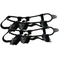 thumbnail image 2 of 24-Tooth Ice Cleats for Boots and Shoes, Heavy-Duty Anti-Slip Snow Grips with Secure Straps for Winter Hiking, Walking, and Ice Fishing, 2 of 6