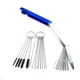 thumbnail image 2 of Limpiador de chorro de suciedad de carbono para carburadores, kit de herramientas de cepillos de chorro de suciedad de carbono para carburadores, agujas de limpieza, cepillos resistentes y duraderos, 2 of 9