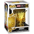 thumbnail image 1 of Funko Pop Marvel: Marvel Studios 10 - Figura coleccionable Groot (Cromo Dorado), Multicolo Funko POP, 1 of 2