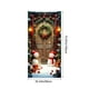 thumbnail image 3 of Herunwer Elastic Christmas Front Door Cover, Holiday Door Banner for Photography Background, Xmas Party Photo Booth and Home Decor, 3 of 6