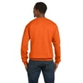 thumbnail image 2 of Hanes, The Unisex 7.8 oz., EcosmartÂ® 50/50 Crewneck Sweatshirt - ORANGE - M, 2 of 2