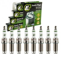 8 pc E3 Spark Plugs compatible with Dodge Ram 1500 4.7L V8 2008-2010