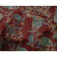 thumbnail image 4 of oneOone Silk Tabby Fabric Leaves|Floral & Paisley Block Print Fabric By Yard 42 Inch Wide, 4 of 4