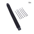 thumbnail image 1 of Diving Round Corrugated Inflator Exhaust Hose Universal Dive Protection Charge Relief Pipe Snorkeling Set Connector 16inch, 1 of 8