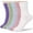 14-mix01(5 Pairs), variant on Women Thin Cotton Socks, Soft Cotton Bootie Socks Women Above Ankle Crew Socks 5-10 Pairs
