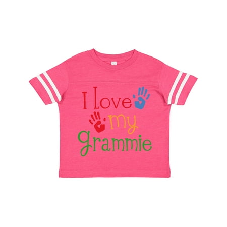 

Inktastic I Love My Grammie Gift Toddler Boy or Toddler Girl T-Shirt