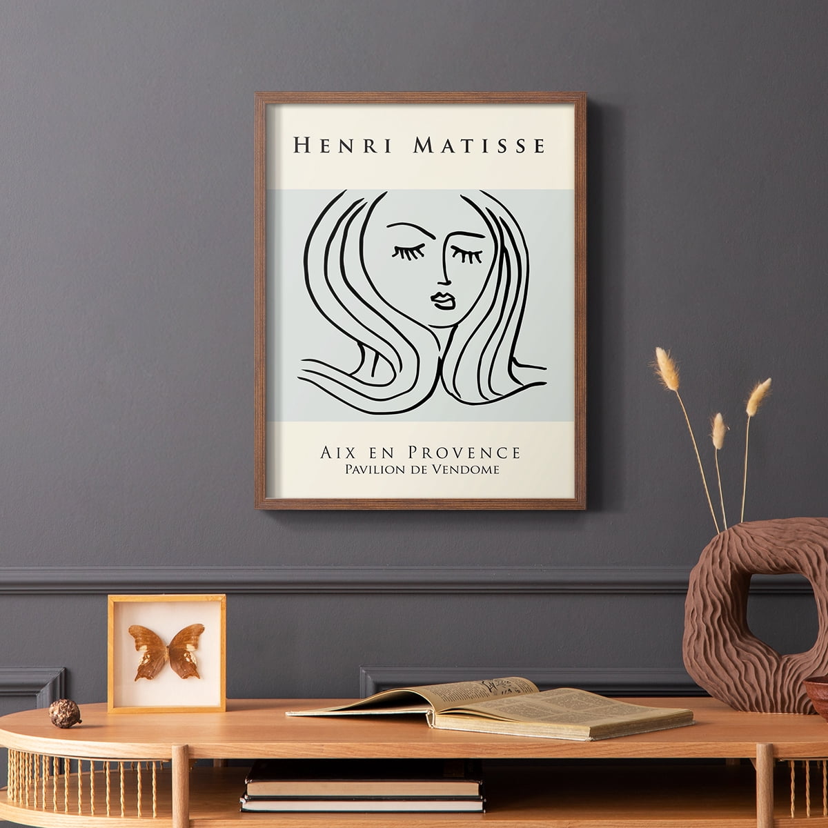 Matisse LXXV Framed Print - Solid Wood