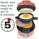 thumbnail image 1 of Hamilton Beach Sandwichera para desayunar, Sandwichera para desayunar, Coral, 1 of 2