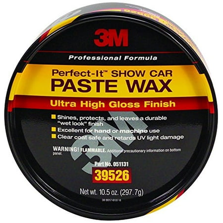 3M 39526 Perfect-It Show Car Paste Wax - 10.5 Oz. (Best Show Car Wax)